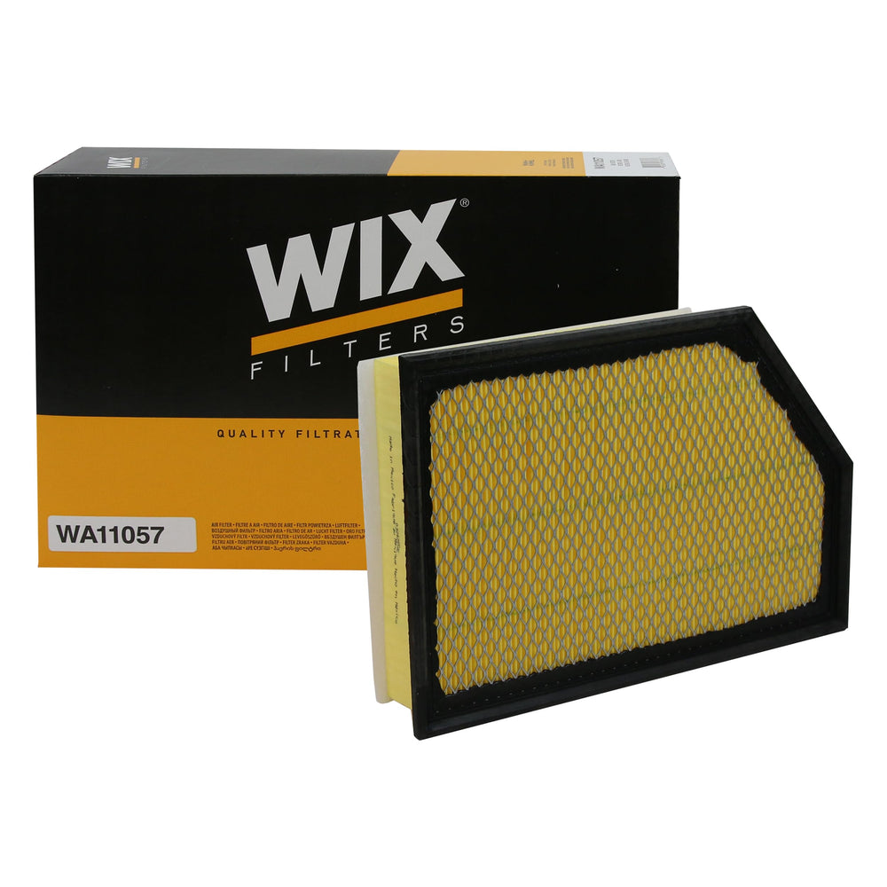 WA11057 Wix engine air filter in box for 6.6L Chevy Silverado 2500HD