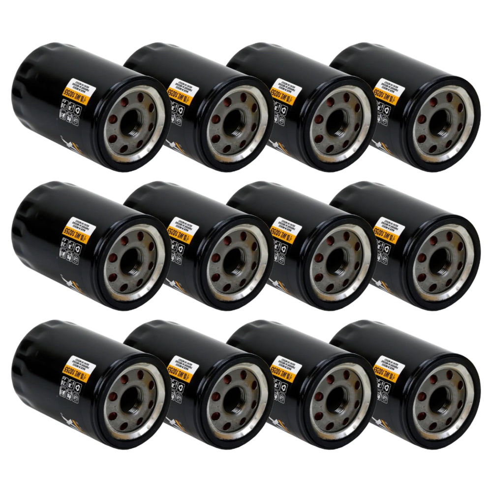 Wix WL10255 spin-on lube filter packaging shows a 12-pack case for easy stock