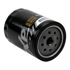 WIX XP oil filter during installation shows easy fit for DIY maintenance and faster changes.