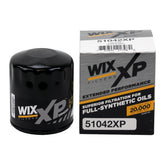 WIX XP oil filter exterior showing sturdy build for synthetic oil protection.