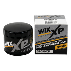 WIX XP oil filter replacement install for synthetic oil engines ensures easy fit.
