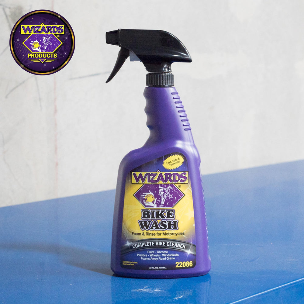 Wizards Bike Wash biodegradable formula safe for ecosystems.