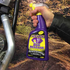 Wizards Portable Saddle Bag kit ready for quick cleanups anywhere.
