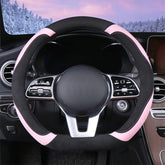 WJMZ Soft D Shape steering wheel cover with soft touch for a comfortable grip.