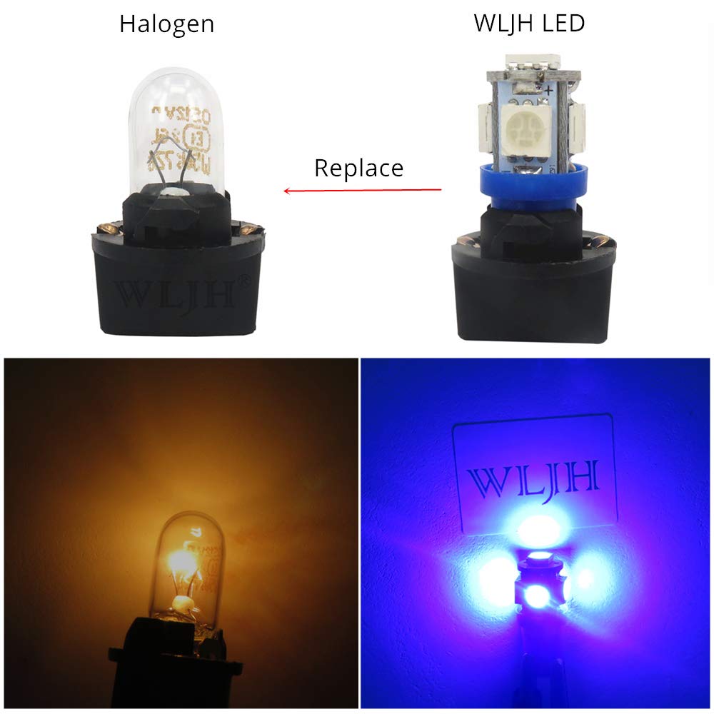 WLJH instrument cluster light enhances nighttime readability and convenience.