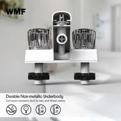 WMF faucet provides 2.2 GPM flow for reliable daily use