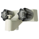 WMF RV tub and shower faucet compact design ideal for small mobile bathrooms
