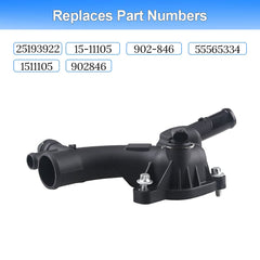 WMPHE thermostat housing with sensor for Chevy Trax 1.4L supports stable engine temperature.