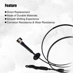 WMPHE shifter cable provides a smooth shift experience in daily driving