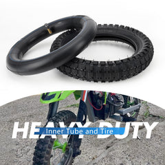 WNOOENG 12.5x2.75 package contents including tires and tubes for quick replacement.