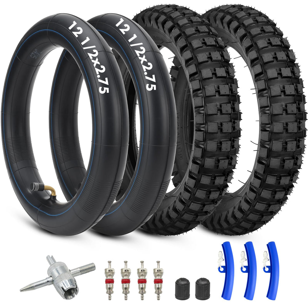 WNOOENG 12.5x2.75 tire viewed from the side showing rugged off-road grip.