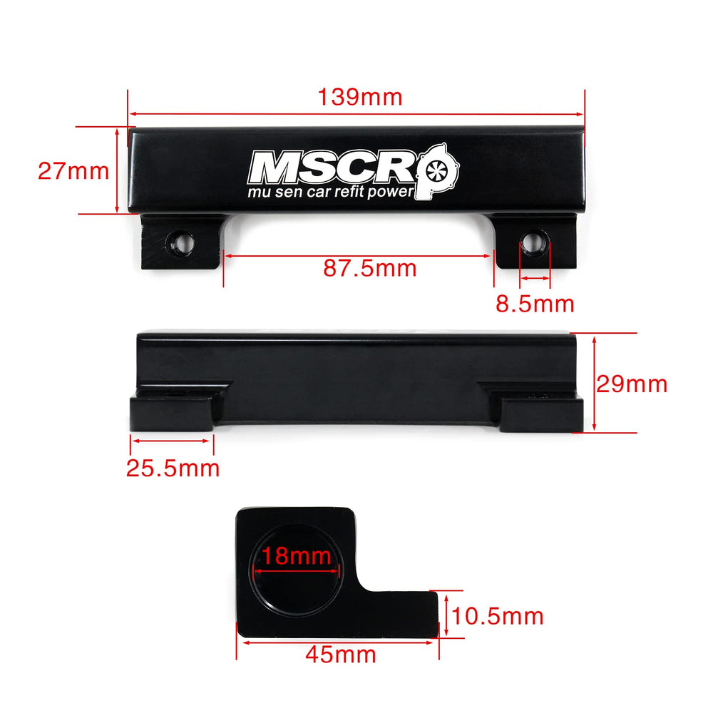 WnSEu billet-aluminum vacuum block for durable, race-ready performance.