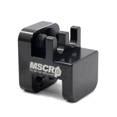 Lightweight aluminum alloy build provides durability without weight.