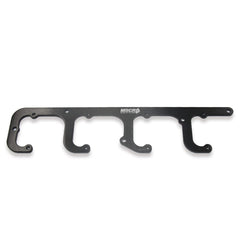 WnSEu corrosion-resistant anodized black finish on valve cover brackets.