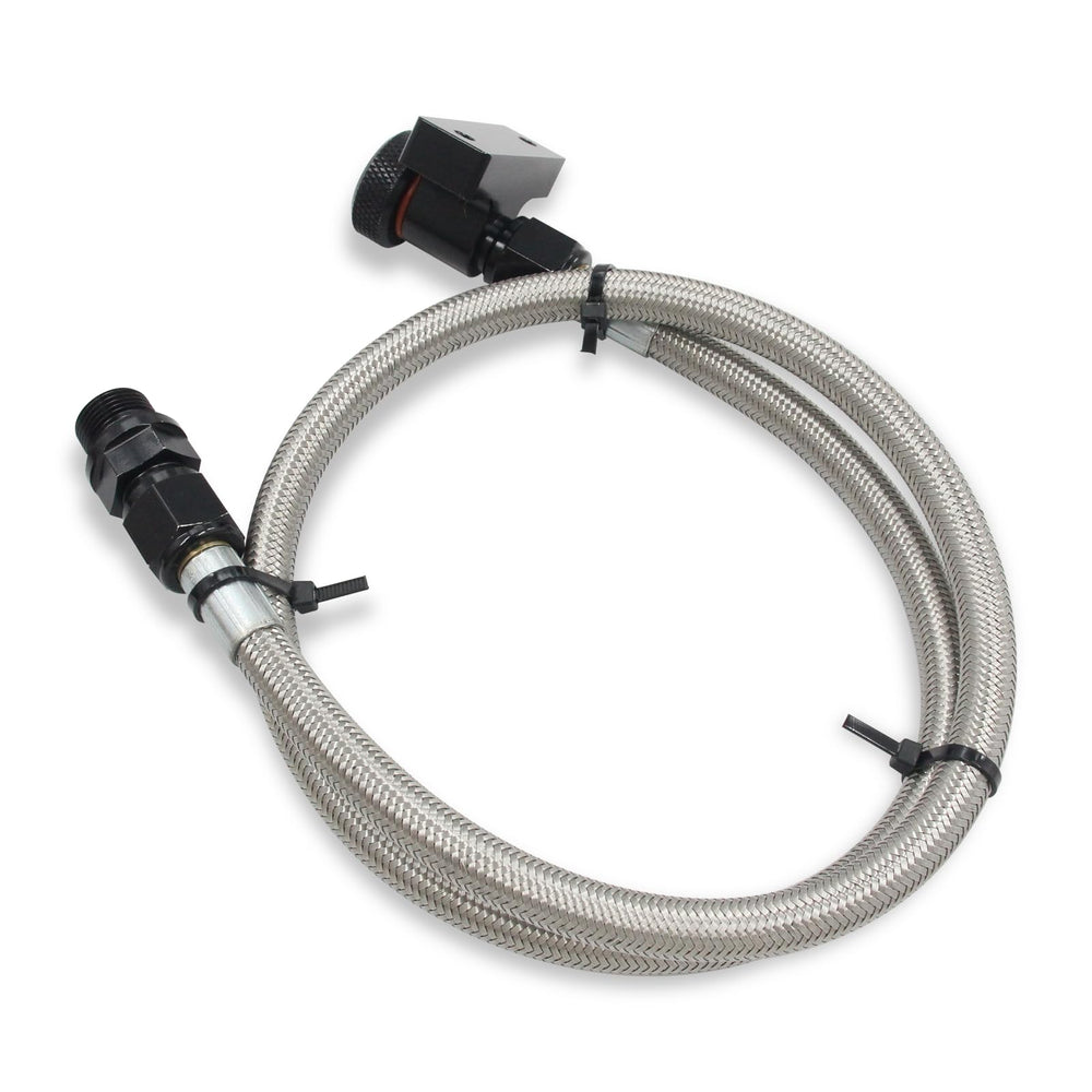 WnSEu locking braided dipstick for F-150 10R80 simplifies hot and cold checks