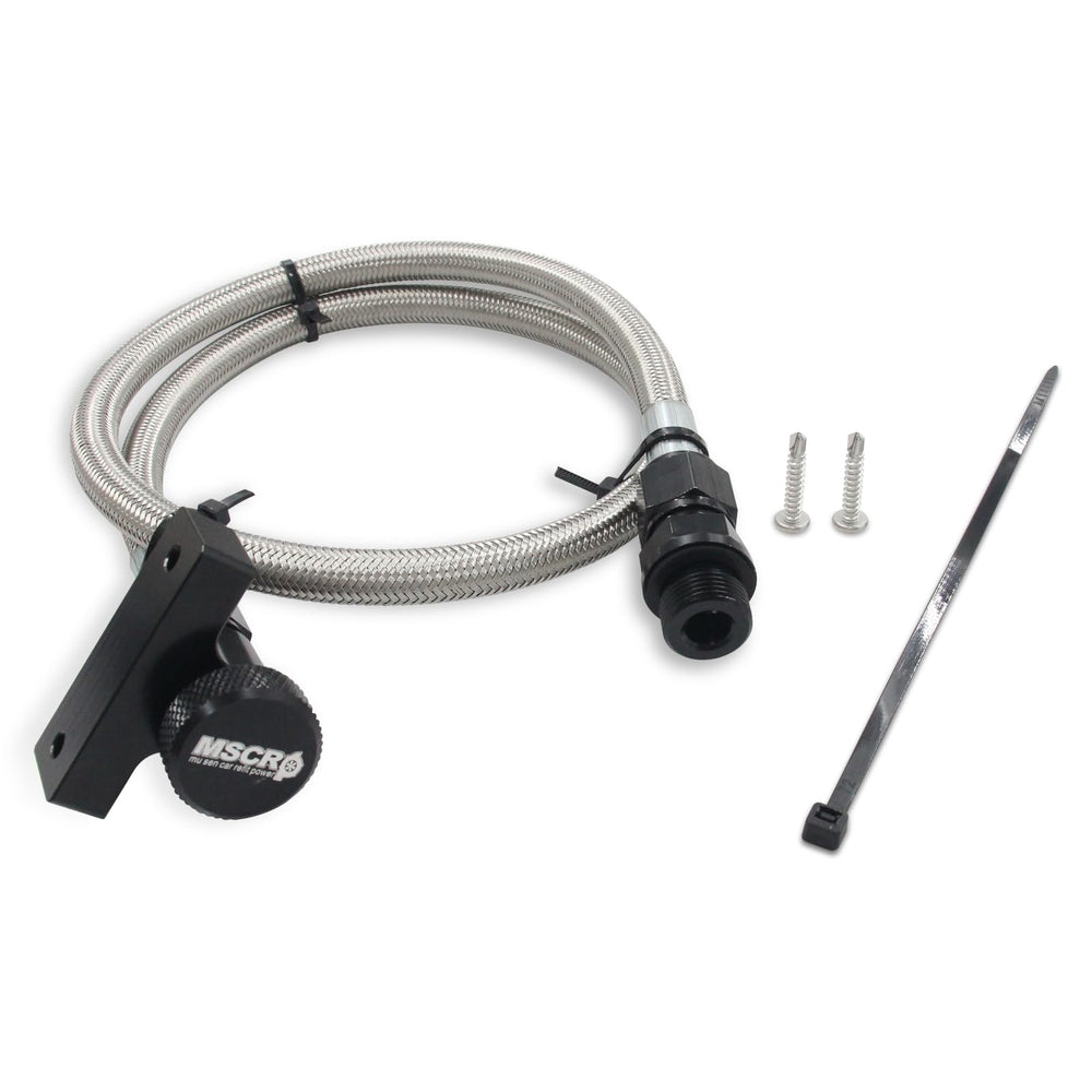 WnSEu locking braided dipstick for F-150 6R80 enables quick level checks