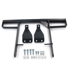 WnSEu rear wide grab bars on Yamaha Raptor 700 side view highlighting wide grip area.