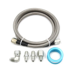 WnSEu remote turbo sensor teflon line, 4AN for clean signal transmission.
