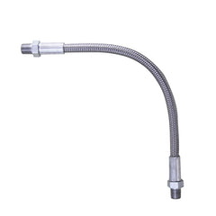 WnSEu steel braided hose detail emphasizes durable, high-temperature coolant transfer.