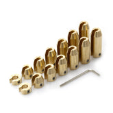 wnseu universal brass spoke weight refill pack14 for motorcycles providing precise balance.
