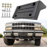 Wocch front license frame for Chevy Silverado and GMC Sierra offers OEM-like fit.