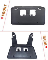 Wocch front-license-frame no-drill installation on compatible Ford Super Duty