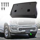 Wocch front license plate bracket mounted on Ram for a secure fit