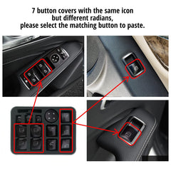 WODOFO GDR black trim cover — refreshes interior without permanent changes.