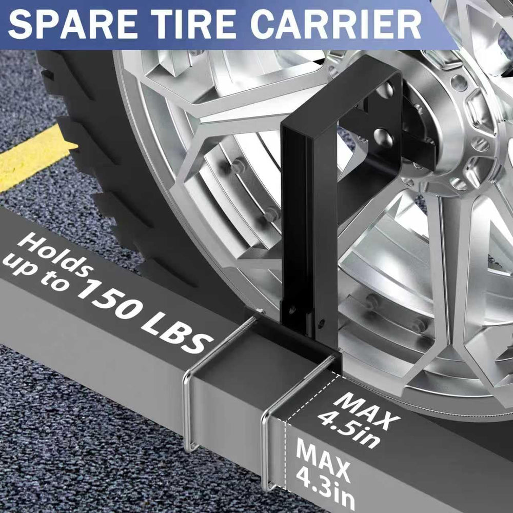 WOIRON compatible with 15-inch and 16-inch tires for versatile trailer use.