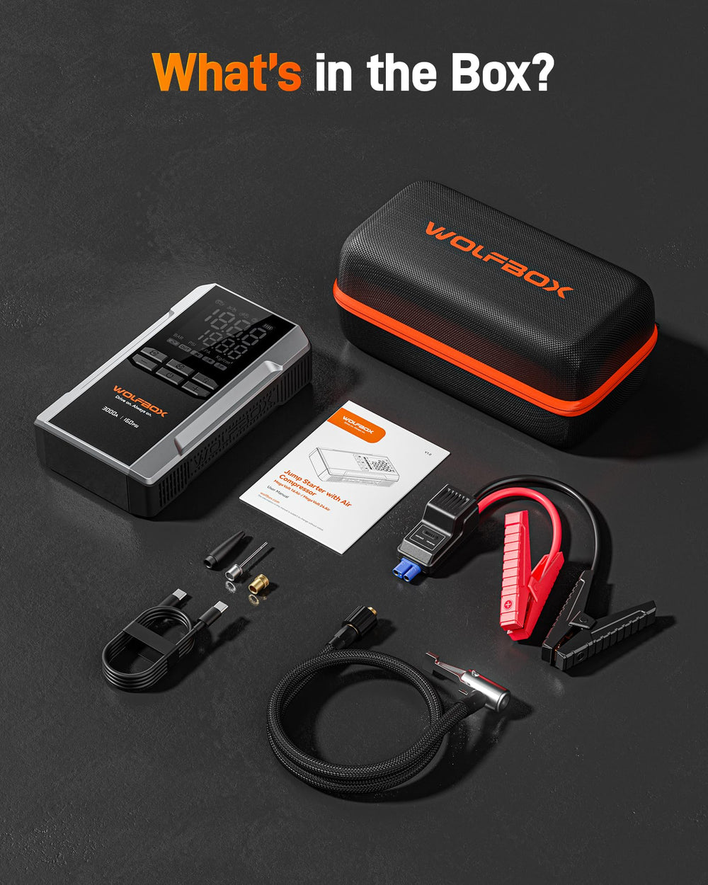 WOLFBOX 3000A operates down to -4°F for cold-weather use.