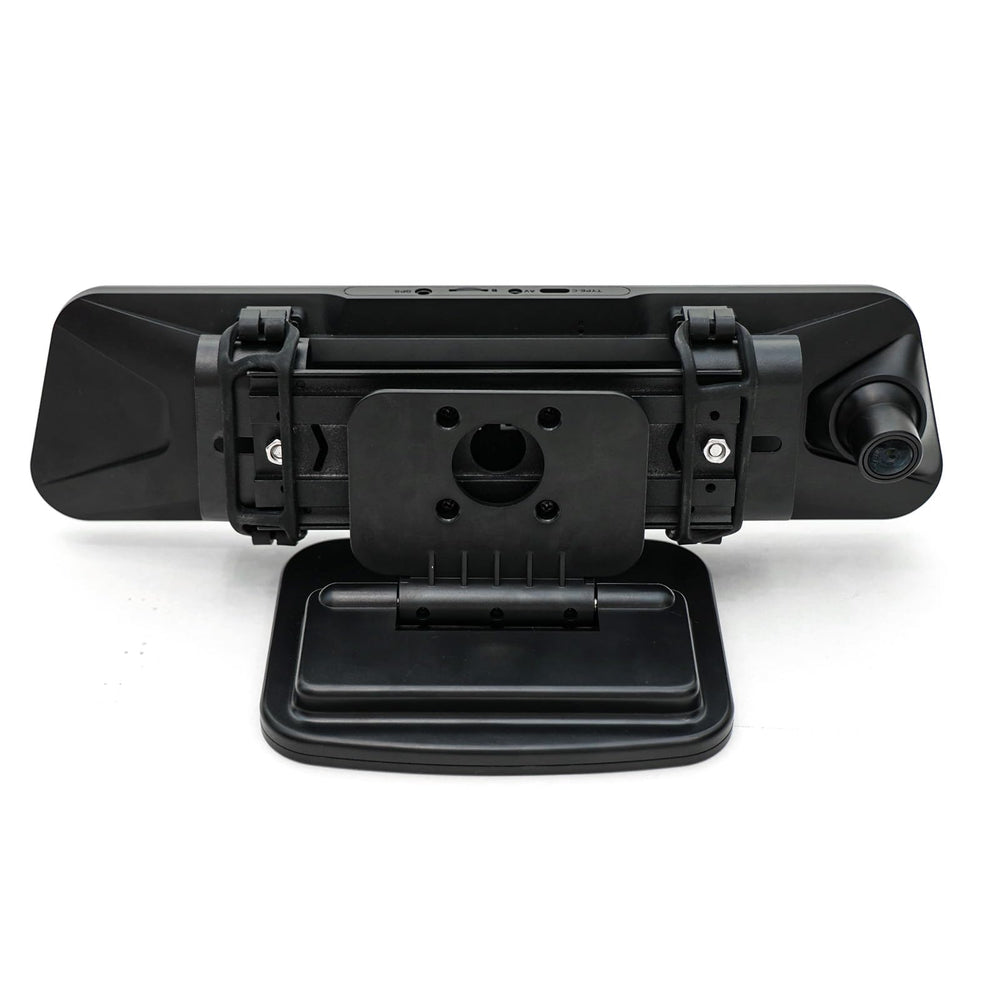 WOLFBOX bracket uses strap and adhesive for fast secure mounting