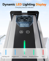 32-amp fast charging from WOLFBOX delivers up to 30 miles per hour.
