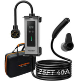 WOLFBOX EV charger front view for home charging