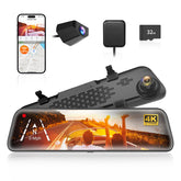 WOLFBOX front display showing high-resolution footage and clearer road detail
