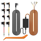 WOLFBOX hardwire kit front overview showing tidy components and clean install benefit