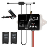 wolfwo dump trailer remote controller shows compact handheld design for safer operation