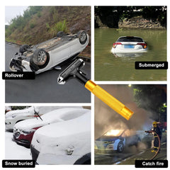Wonder Point cone head: powerful impact to breach glass.