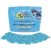 Wonder Wafers clean car compact container preserves freshness on the go.