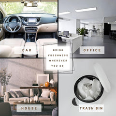 Wonder Wafers odor elimination improves interior air freshness in vehicles.