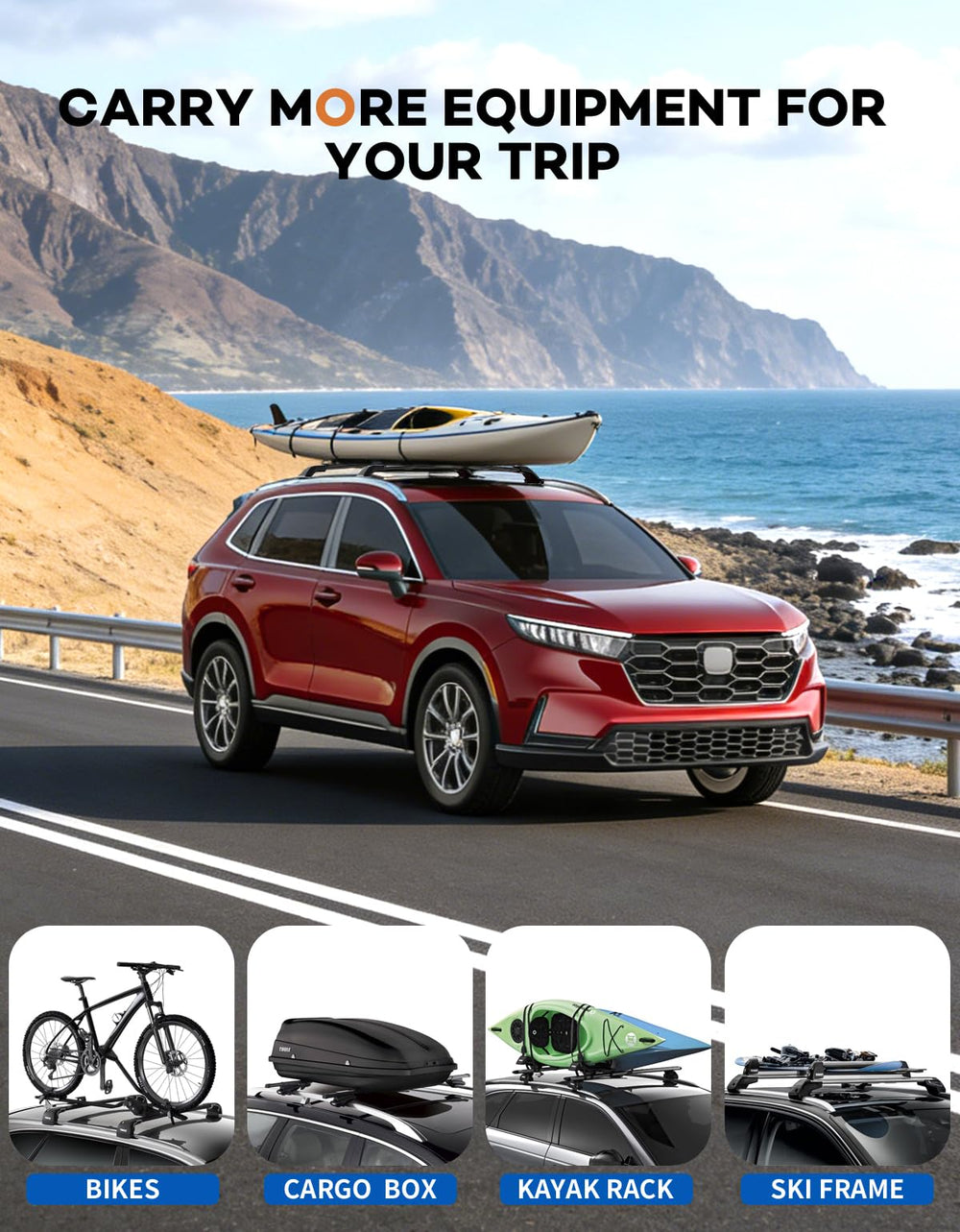 12-month warranty provides peace of mind during adventures.