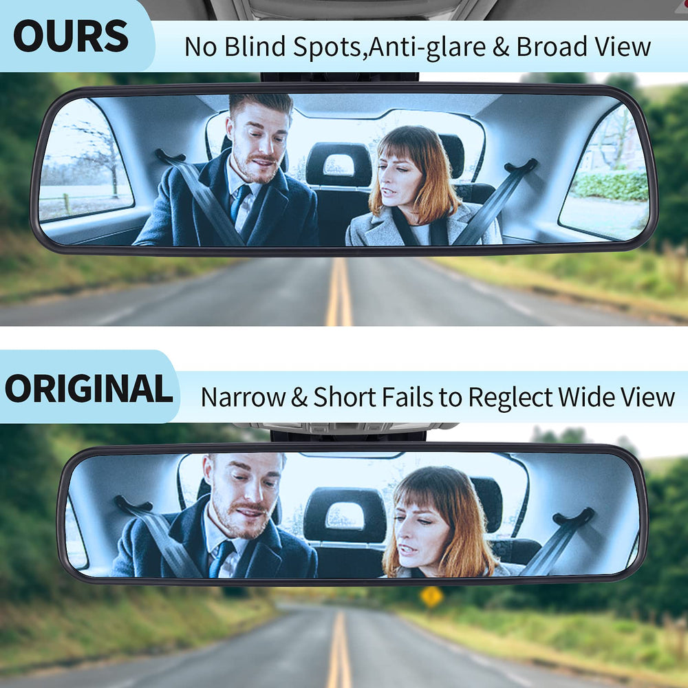Wontolf anti-glare lens reduces glare for safer night driving.