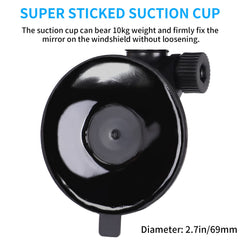 Wontolf easy-install design allows mounting in minutes on a clean windshield.