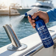 Woody Wax hull and tower protection against marine wear