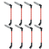 WOOFIXING 48322R wires close-up with rugged insulation for stable spark delivery.