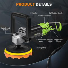 WorkBless tool bag keeps accessories organized during detailing.