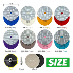 WORKEASE 8mm drill adapter aids quick pad swaps during project