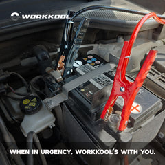 WORKKOOL safety features and 2-year warranty boost confidence during use.