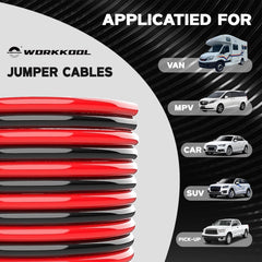 WORKKOOL tangle-free design keeps cables neat and ready