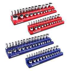 WORKPRO magnetic organizer ideal for drawers or workbench mounting.