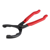 WorkPRO 12in adjustable oil filter pliers with a secure grip for stubborn filters